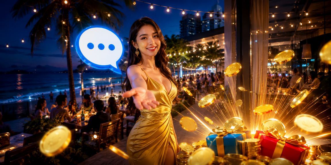 Người dùng tại Phú Quốc theo dõi quà hoàn trả khi tham gia cá cược trên bãi biển